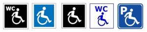 wheelchair symbol new