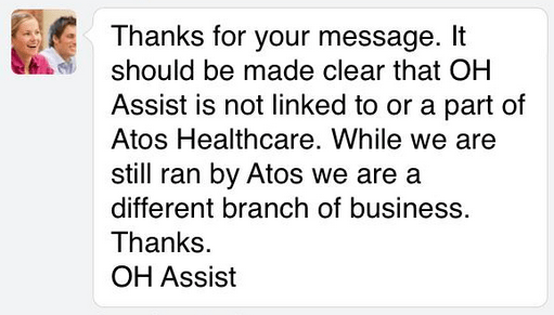 ATOS is not ATOS