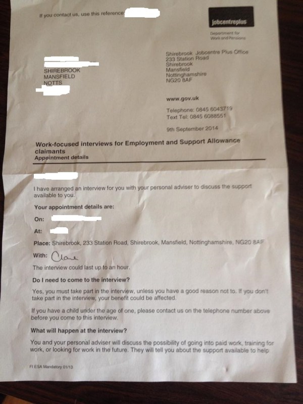 Shirebrook job centre scan 1